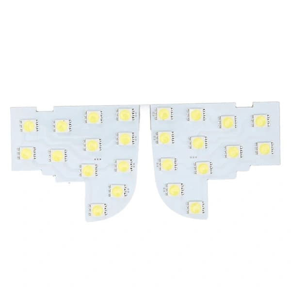 4 pcs Car Interior Dome Map Light 54 LEDs 12V 5W SMD 5050 Replacement for CRV 2013-2017