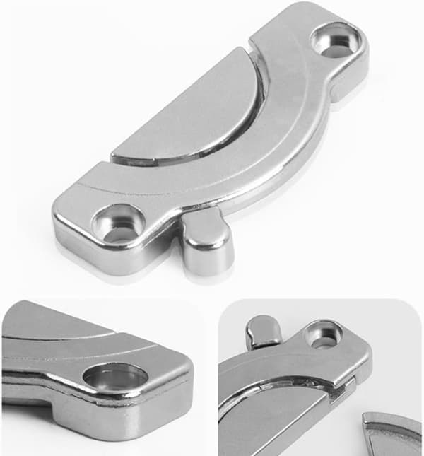 Bordstilkobling - tretilkobling - sinklegering - spisebordstilkoblinger - svingbart bordtilbehør_yu