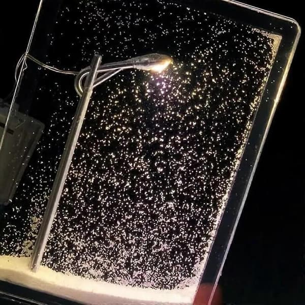 Snølampe, Snølandskab Natlampe, Nye Julebelysning Håndlavede DIY Materialer