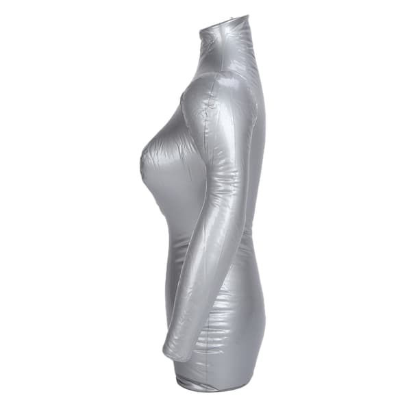Tøjdisplaymodel PVC-materiale Kvindelig Overkrop Oppustelig Mannequin Stand