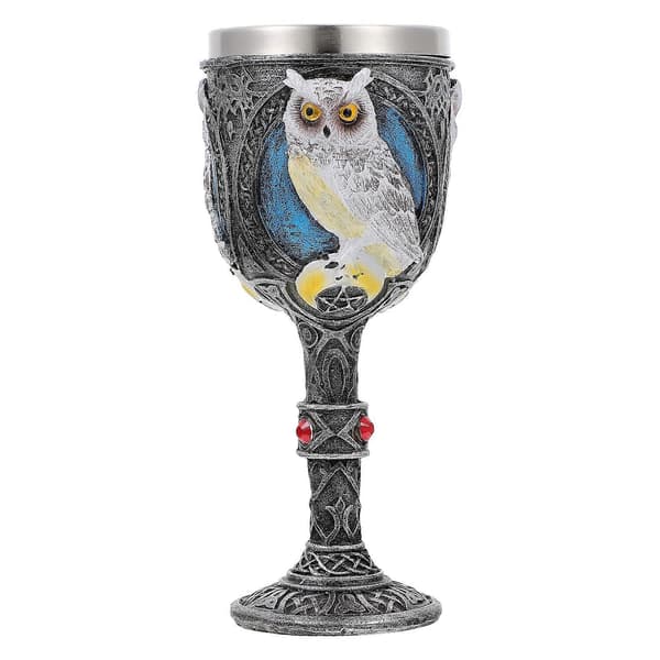 1st Creative Owl Three-dimensional Goblet Festival Drinking Cup Desktop Decor