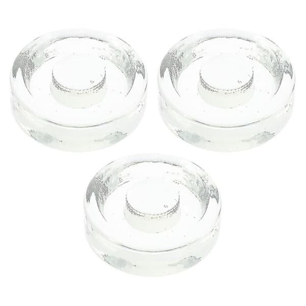 3 Pcs Glass Fermentation Weights for Wide Mouth Jars, Mason Jars, Sealing Lids, Fermentation Lids