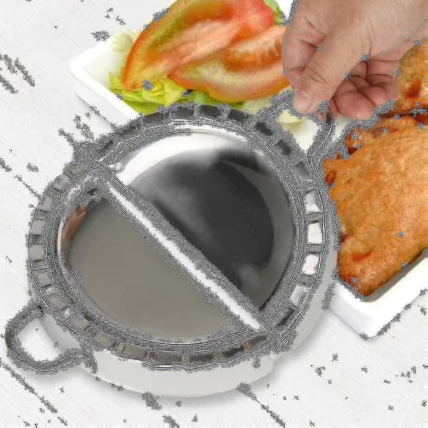 Stor Empanada-formare, 6 tommer Rustfrit Stål Empanada-presse, Bageværktøj, Lommetærte