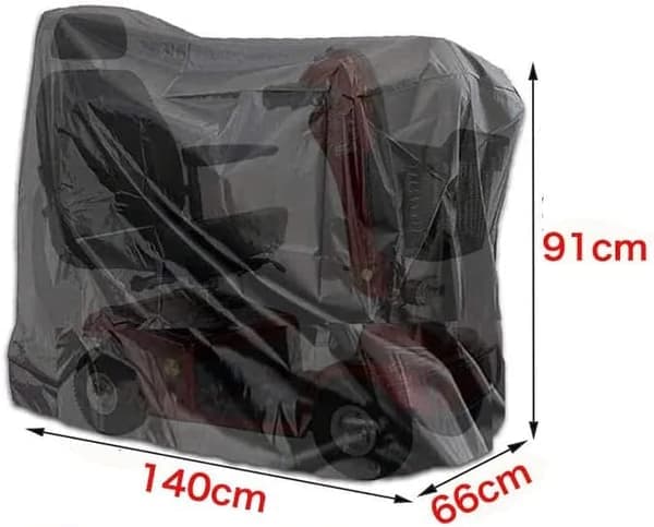 Vanntett scooterdeksel for eldre - Regntrekk