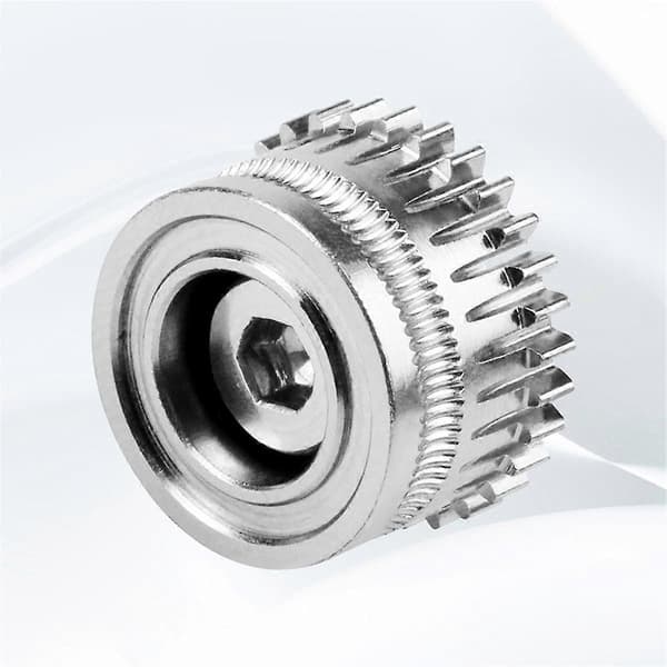 Härdat stål Extruder-drev Kit för K1/K1C/K1 Max/Ender3 V3/V3 Plus, Silver