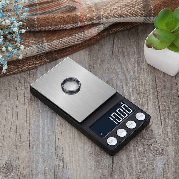 Digital Precision Scale 500g/0.1g – Electronic Jewelry & Kitchen Scale with LCD & Auto-Off