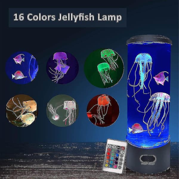 USB LED Maneter Lava Lampe Hjem Nattbord Stemningsnattlys