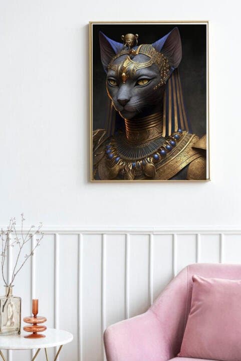 Kat Plakat Størrelse 21×30 CM