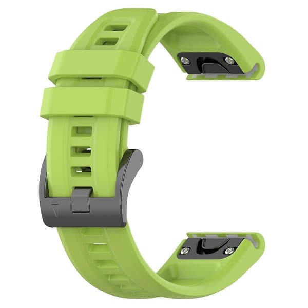 Garmin Fenix 7X -kellon ranneke, monivärinen vihreä Multicolor Green