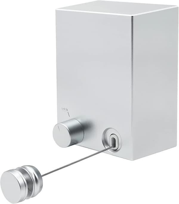 Expandable Clothesline with LED 4.2m Adjustable Retractable Clothesline High Performance Retractable Clothesline Wall Mounted Outdoor Indoor Balcony