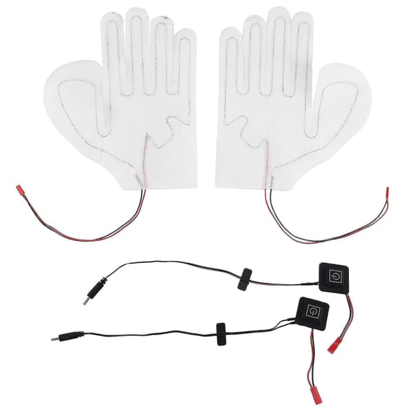 5V Vinter Termisk Håndvarmer Oppvarming For Sko Hansker Karbonfiber Usb Hansker Oppvarmede Puder Elektrisk