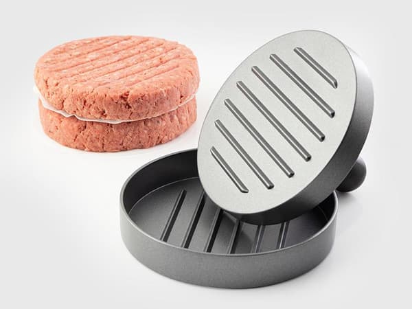 Hamburgerpresse 11,5 cm Tylors grå gray