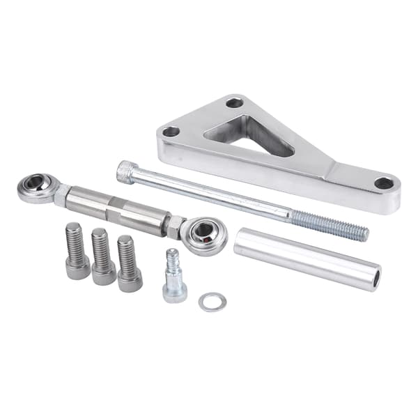 Polished Aluminum Alternator Bracket Kit Water Pump Lwp Bracket Set for Chevy SBC 350