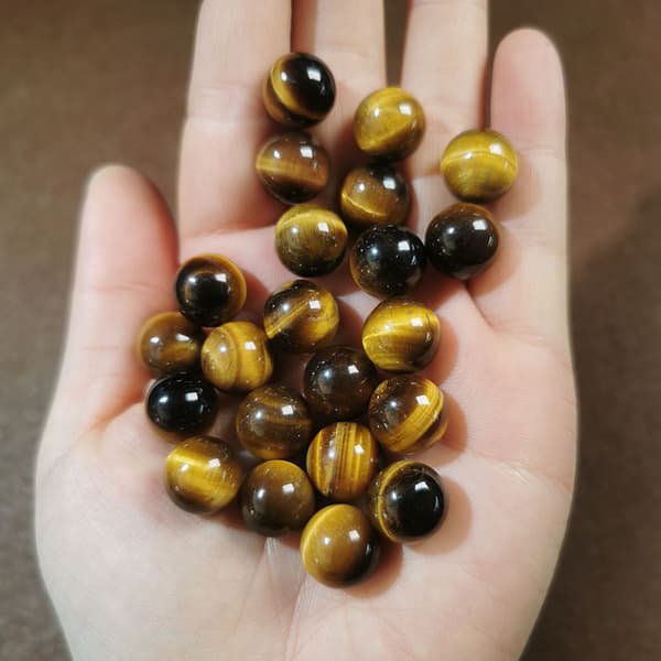 Lim 8mm naturstenspärlor Stenpärlor DIY Pärlset Lithothera