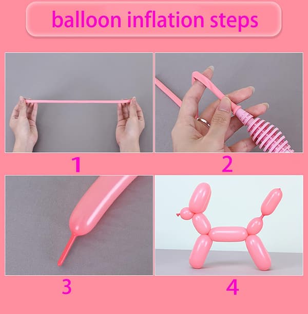 Ballongpumpe dobbeltvirkende sklisikker
