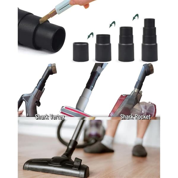 3-pack Universal Vacuum Nozzle Adapter, Wet and Dry Vacuum Cleaner Converter, Vacuum Reducer Accessories