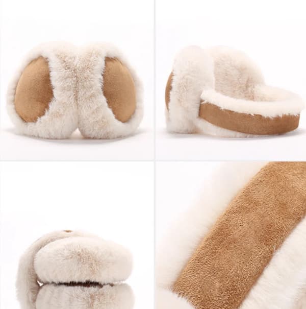 Varme øreklokker, ørevarmere, vinter ny, søt ørebeskyttelse for kvinner og studenter