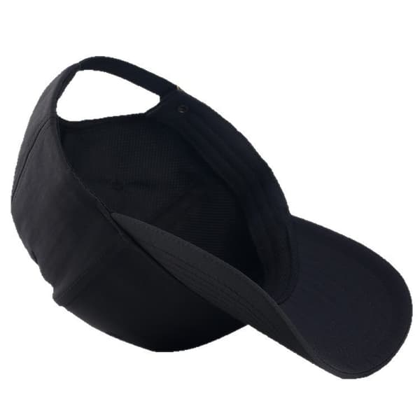 Baseballcaps for store hoder, dyp passform, ensfarget uten logo, justerbar med borrelås