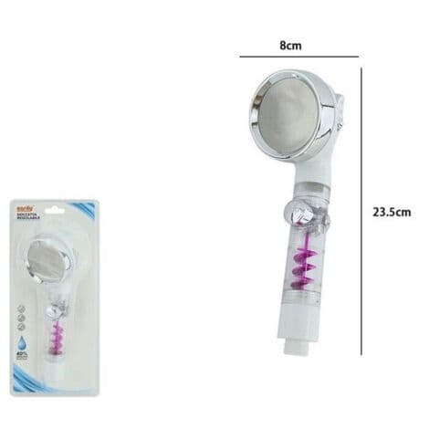 Doktors Soffione Multigetto Bruser Badeværelse Moderne Sort 11,5x24,5 cm 87543