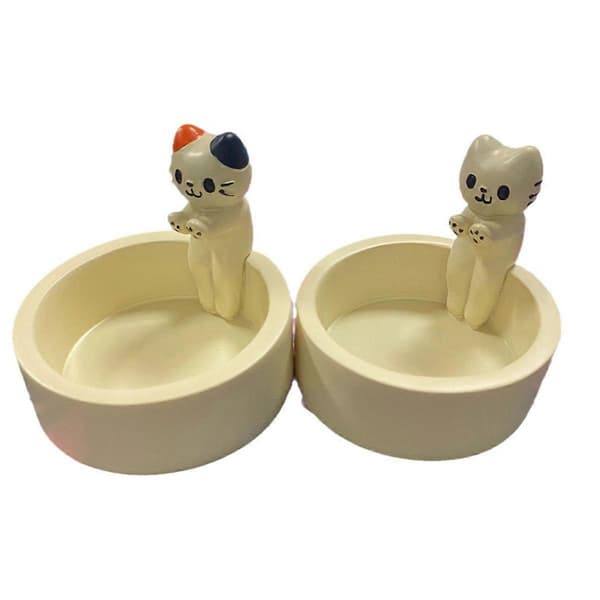 Cartoon Cat Candlestick Resin Cute Scented Candle Holder Cat Aromatherapy Candlestick Gift B