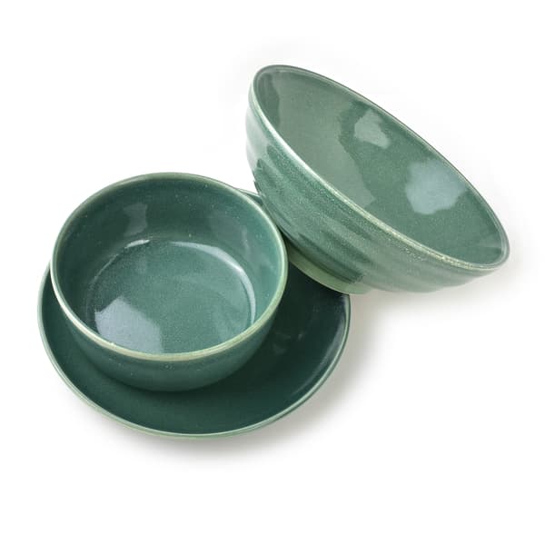 Lautanen Posliini BasicNature Basic 20,5cm Vihreä 1 kpl