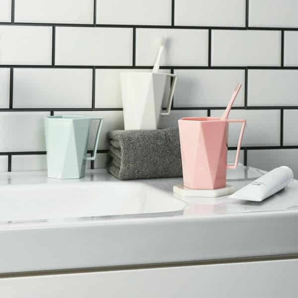 Mångsidig Geometrisk Mugg: Perfekt för Alla Drycker Grön green