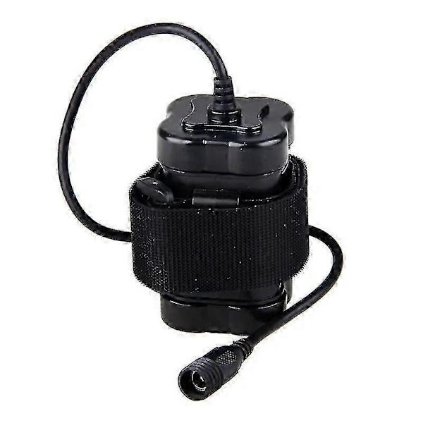 8.4V 12000mAh Uppladdningsbart Batteripaket 4 X 18650 Batteri För Pannlampa Cykelbelysning