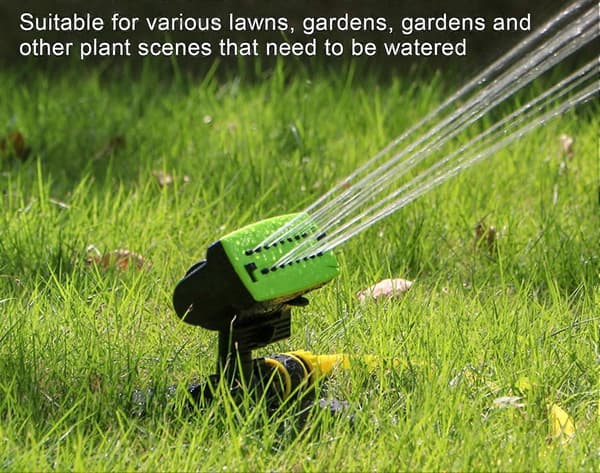 1 st Trädgårdsbevattningssprinkler Rotationsdroppbevattning Gräsmatta Grönsaker 16 Vattenutlopp TPR
