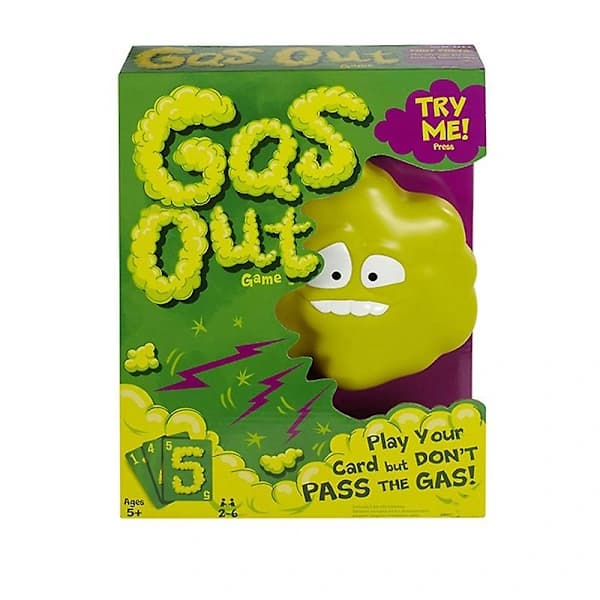 Gas Out-spel Luktfri Giftfri Molnformad Pruttkortleksak Barnpresent