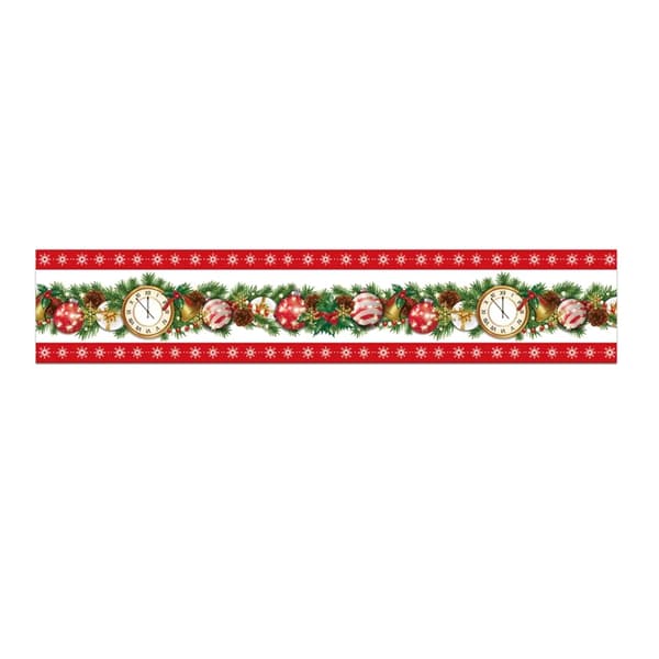 Juleduk 180x35 cm, Bordløper, Polyester, Smussavvisende, Vaskbar, Juledekorasjon