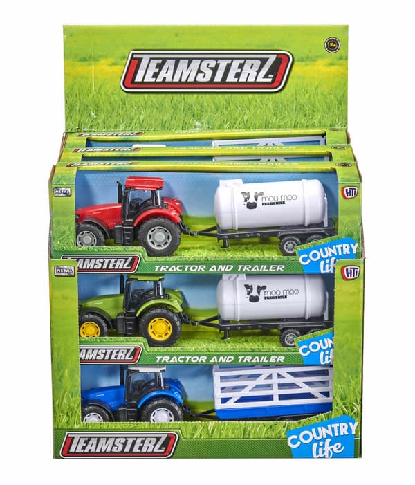 Traktor og anhænger til børn, fra 3 år+