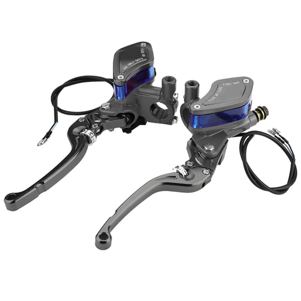 22mm Universal Motorcycle CNC Roller Adjustment Hydraulic Brake Pump Titanium