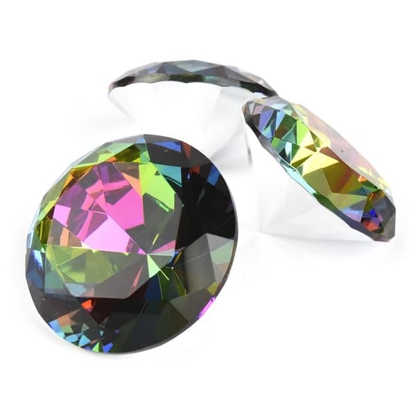 Diamant Regnbågsfärgad 8cm 272