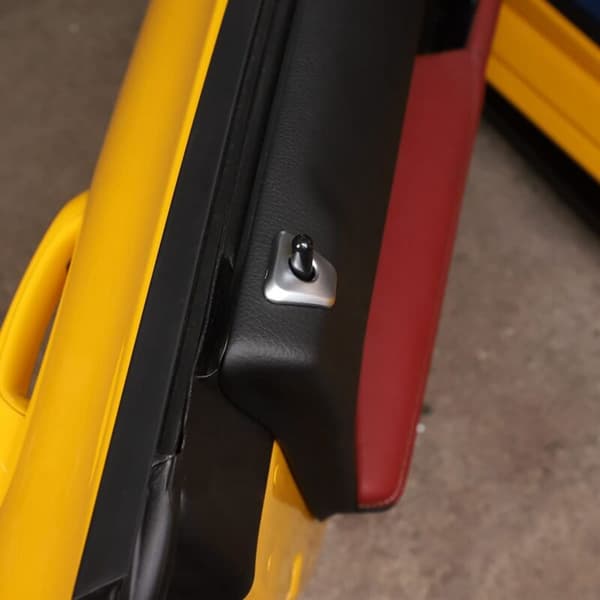 För A90 2018-2021 Bil Inredning Dörrlås Pin Cap Pull Cover Trim Dekal Tillbehör, Silver