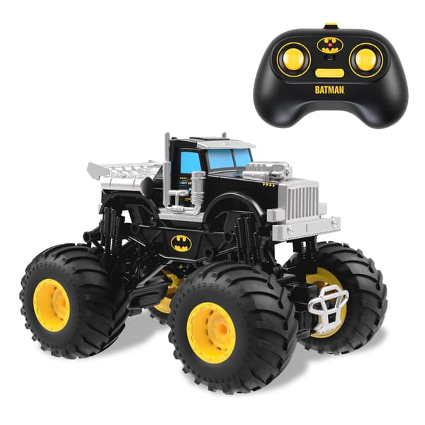 Batman RC -monstertruck, mittakaava 1:18, LED-valot