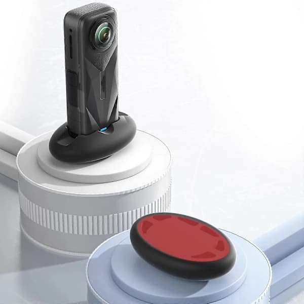 Til Insta360 X5 / X4 aMagisn Silikonebase Skrivebordsstativ Bilinstrumentbræt Holder