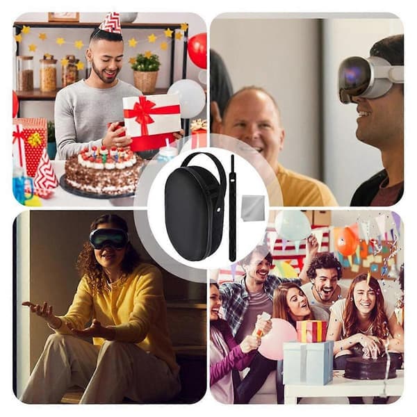 Til VR-headset Opbevaringskasse Hårdt Kulfiber Etui til Rejseetui