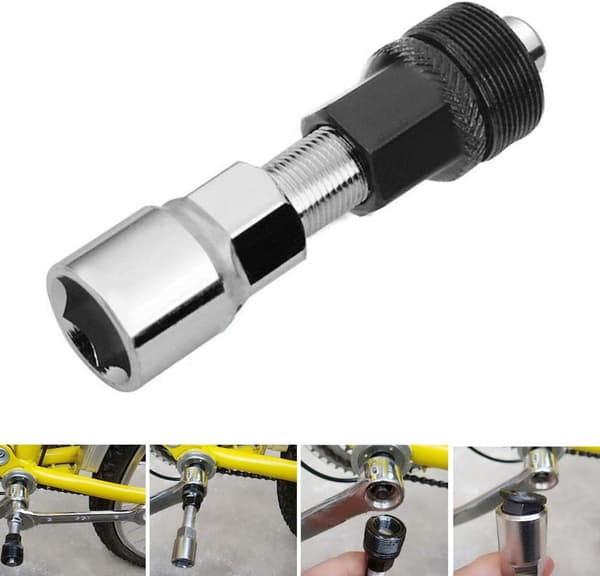 4 pcs Bicycle Repair Tool Kit Bike Chain Repair Tool Crank Arm Puller Bottom Bracket Removal Tool
