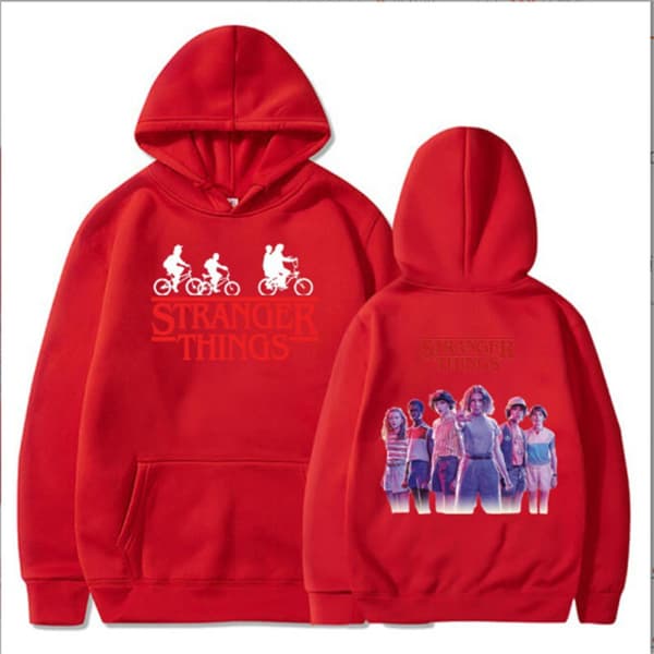 Stranger Things Hettegenser Genser Høst/Vinter rød red-FX- rød 150 red 150