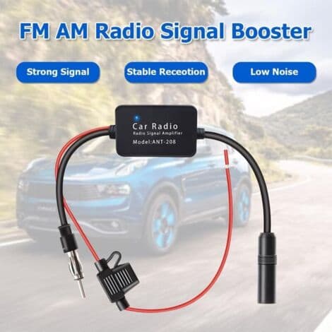 Bilradiosignalsforsterker FM-antenneforsterker Lavstøy mottaksforsterker