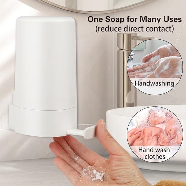 Wall-mounted soap dispenser for solid soap, grinder and adjustable, for bathroom