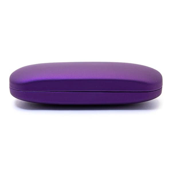 Hard Protective Glasses Case Premium Softskin Purple
