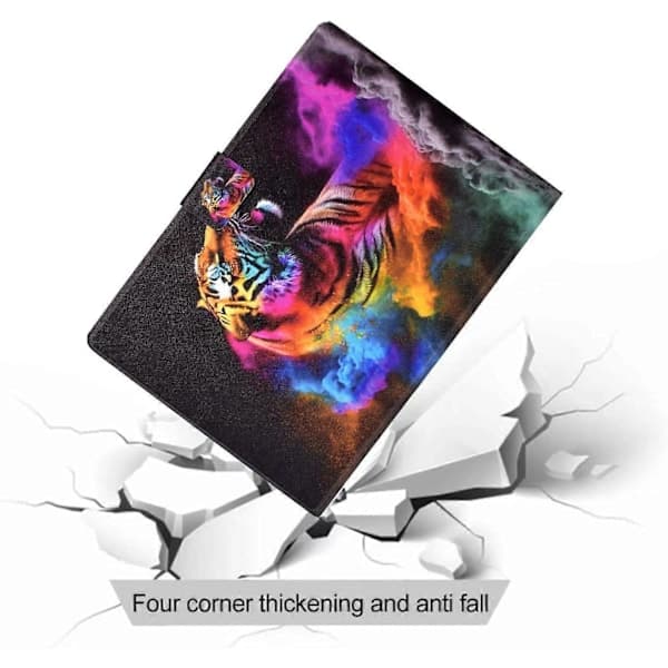 Colorful Samsung A8 Case for Samsung A8 2022/2021 SM-X200/X205/X207 Stand Folio Protective Case with Auto Sleep/Wake Function Samsung Tab A8 Tablet