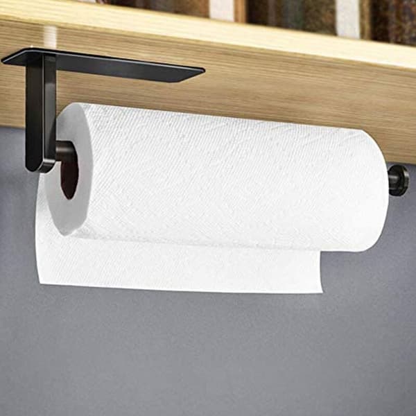 Papirhåndkleholder, stor rull i rustfritt stål, lang papirhåndkleholder, rullholder for stue og bad