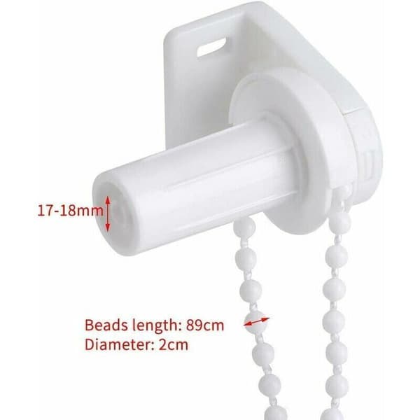17 mm reparasjonssett for rullegardinkobling med perlekjede