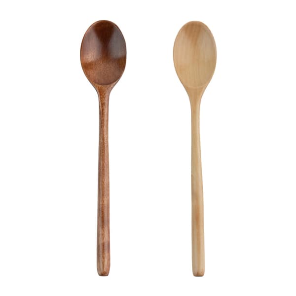 Sett med 4 treskjeer, ideelle for baking, dekorasjon, gravering