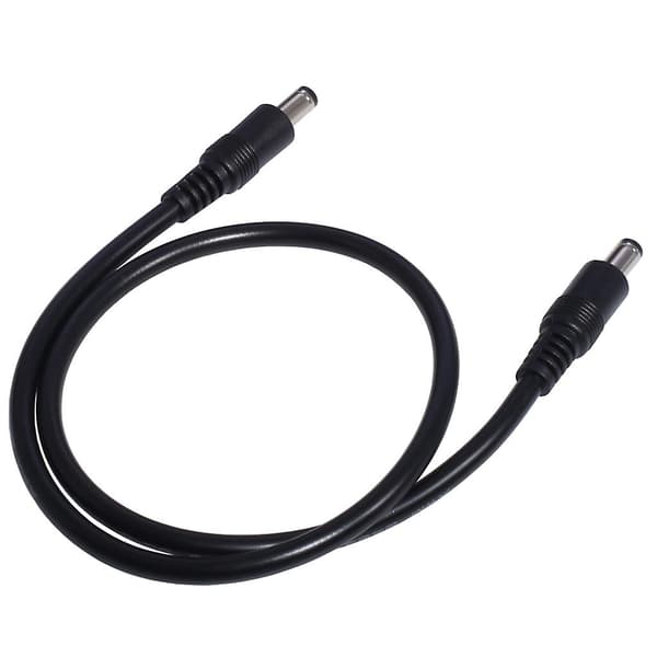 DC Strømkabel 5.5 x 2.1mm Han til 5.5 x 2.1mm Han Adapter Tilslutningskabel 1.5m 1.5m