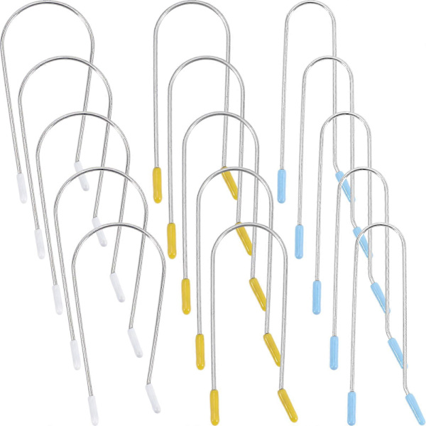 24 Pcs Hot Roller Clips Hair Curler Roller Replacement Clips Hot Roller Accessories