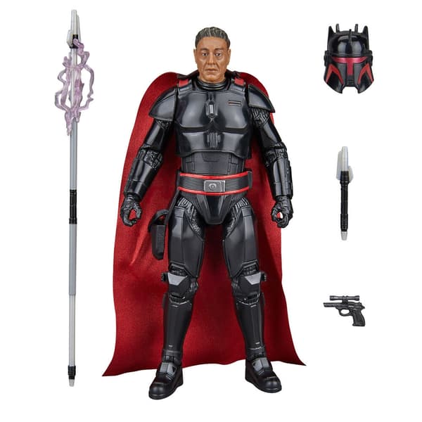 Mandalorian Moff Gideon Dark Armor -toimintahahmo 15 cm
