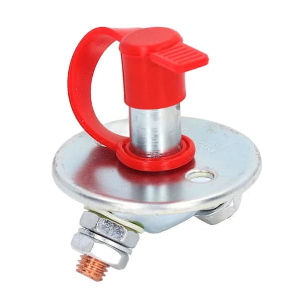 Batteriafbryder 38mm Batteri Cut Off Isolator Afbryder til Køretøj Båd DC12‑24V